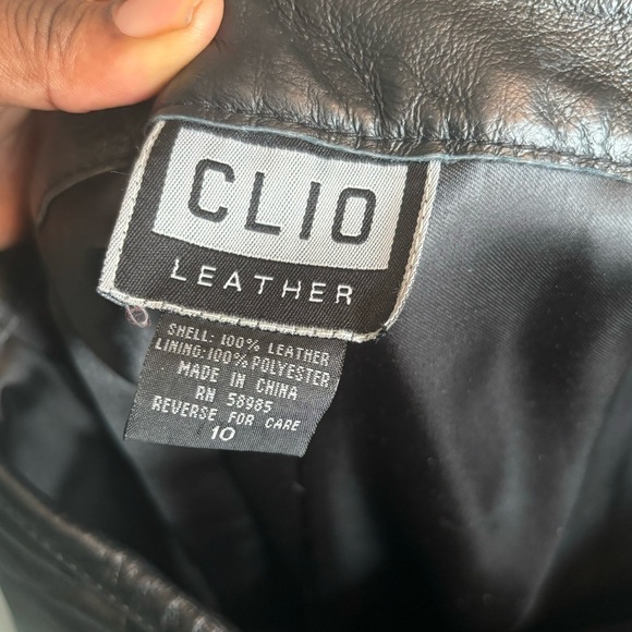 Clio 100% Leather Pants - Picture 12 of 12